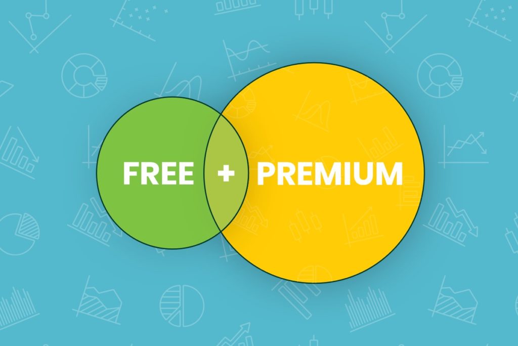 freemium equals free plus premium