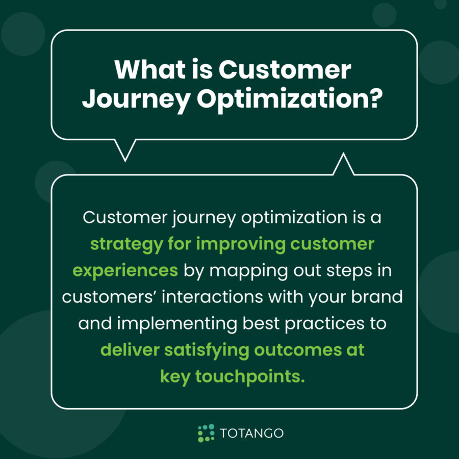 what is customer journey optimization